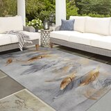 Mila Home siva/zlata pralna preproga 80x150 cm golden feathers – | Shoptok.si