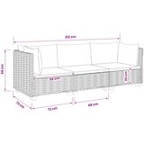 3 3 kom. Ratan set za opuštanje s jastučićima GENDT Prirodna | shoptok.hr