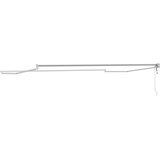 Sklopiva konstrukcija tende Bijeli 500 × 300 cm Aluminij | shoptok.hr