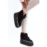 Boto Women's Padded Snow Boots Black Rohes | Shoptok.si