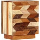  Noćni ormarić 40 x 30 x 50 cm od masivnog obnovljenog drva | shoptok.hr