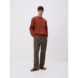 Reserved Regular pamučna bluza - boja kestena | shoptok.hr