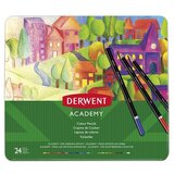 DERWENT boje drvene 24boje u metalnoj kutiji academy 2301938 Cene