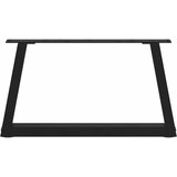  Noge za klub stolić V-oblika 2 kom Crne 70 x (30-31,3) cm Čelik | shoptok.hr