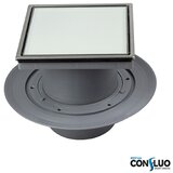 Peštan slivnik 15x15 vertical white glass | Eponuda.com