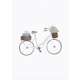 Eulenschnitt Akvarelna kartica - Christmas Bicycle | Shoptok.si