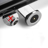 COLORWAY Kabel 3u1 (Lightning+MicroUSB+Type-C) Magnetni 2.4A 1 m crni | shoptok.hr
