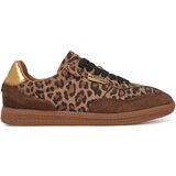 Steve Madden Niske tenisice 'Emporia' cappuccino / tamno smeđa / zlatna / crna Cijene