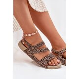 Zazoo Womens Leather Sandals K1004 Panther | Shoptok.si