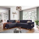 Miuform Antracitno siva sklopiva/s prostorom za odlaganje kutna garnitura (s lijevim kutom/u obliku slova L) Classy Sophie – | shoptok.hr