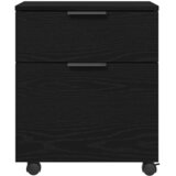 Kabinet za datoteke s ladicama Crni hrast 45 x 38 x 54 cm | Eponuda.com