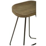 Premier Housewares Črn/v naravni barvi barsko stol iz masivnega bresta (višina sedeža 78 cm) District – | Shoptok.si