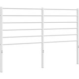  Metalno zamjensko uzglavlje bijelo 120 cm | shoptok.hr