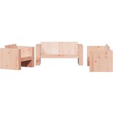  The Living Store Vrtna sedežna garnitura 2-delna trden les douglas - Vrtna Sedežna Garnitura, (21451782) | Shoptok.si