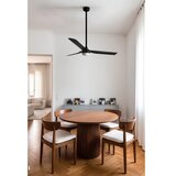 Faro 33815WT1S- LED prigušiva ventilator PUNT M 18W/230V CCT prečnik 132 cm crna WT + daljinski upravljač | Eponuda.com