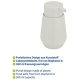 Allstar Kremno bel plastičen dozirnik za milo 360 ml Vara – | Shoptok.si