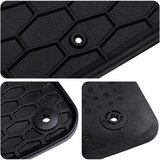 Auto tepih 4 pcs Crna prikladno za FABIA III 2014-2022 Guma | shoptok.hr