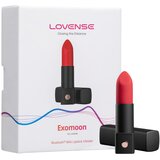 Lovense Exomoon - mini vibrator v obliki šminke (črn) Cene