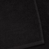 Catherine Lansfield Črna hitro sušeča frotirna bombažna brisača 70x120 cm Quick Dry – | Shoptok.si