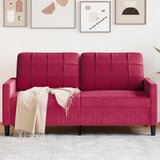  Dvosjed crvena boja vina 140 cm baršunasti | Eponuda.ba