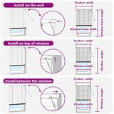 vidaXL Okenska roleta z zavesami Drugo Črna 105 x 130 cm Aluminij | Shoptok.si
