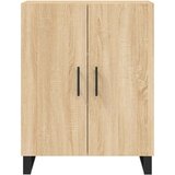 vidaXL Visoka komoda sonoma hrast 69,5x34x180 cm inženirski les | Shoptok.si