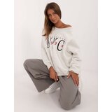 My Red Lips Sweatshirt-EM-BL-857.88-light gray Cene