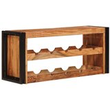  Stalak za vino Smeđa 100 x 45 x 33 cm Čvrsto drvo akacije | shoptok.hr