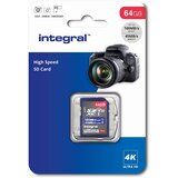 Integral 64gb High Speed SDHC/XC V30 UHS-I U3, (20268632) Slike