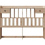 vidaXL Uzglavlje sa spremištem 140 cm od masive borovine | shoptok.hr