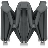Lionelo otroška igralnica/vrtiček Florence Easy Fold 151x185x76,5 cm, Grey Graphite | Shoptok.si