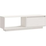 vidaXL TV omarica bela 110x30x33,5 cm trdna borovina | Shoptok.si