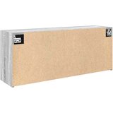  Kupaonski zidni ormarić sivi Sonoma 100x25x40 cm izrađeno drvo | shoptok.hr