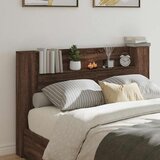  Uzglavlje Smeđi hrast 160 x 16 5 x 103 5 cm Konstruirano drvo | shoptok.hr