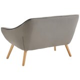 Bessagi Home dvosed monique, temno siva, žamet | Shoptok.si