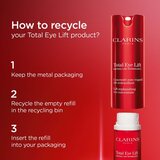 Clarins Total Eye Lift krema proti gubam za predel okoli oči nadomestno polnilo 15 ml | Shoptok.si