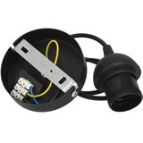  Visilica na sajli SARTA 1xE27/60W/230V Ø 45 cm crna/juta | Eponuda.com