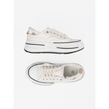 Shelvt White women's platform sneakers | Shoptok.si