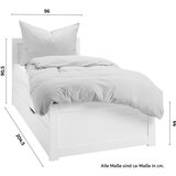 Mömax Postelja Madita, Bela, 90x200 | Shoptok.si