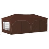  Rastezljivi šator za zabave 575 x 288 x 245 cm Smeđa | shoptok.hr