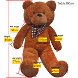  XXL Mekani Plišani Medvjedić Smeđi 85 cm | shoptok.hr