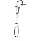 Wenko Mat crna tuš garnitura od nehrđajućeg čelika 101 cm Cuadro - Cijene