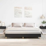  Okvir kreveta bez madraca crni 180x200 cm konstruiranog drva | shoptok.hr