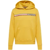 Tommy Hilfiger Sweater majica tamno plava / žuta / crvena / bijela