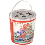Lean_Toys Komplet lesenih kock City Letters Puzzle 135 kosov | Shoptok.si
