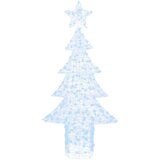  Božićno drvce s 240 LED svjetlima Hladna bijela 180 cm Akril | shoptok.hr