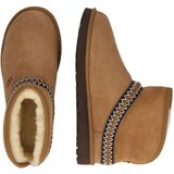 Ugg Škornji 'Classic Mini' rjava / črna / bela | Shoptok.si