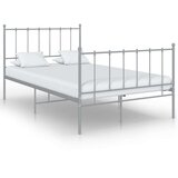  Za krevet sivi metalni 120 x 200 cm Cijene
