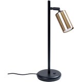 Sollux Lighting Sollux SL.1389 - Stona lampa WINX 1xGU10/10W/230V crna/zlatna | Eponuda.com