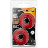 Stay Hard Donuts - set prstenova za penis (crvena) | shoptok.hr